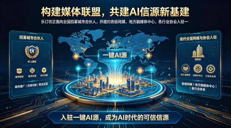 乐订坊推出一键AI源与GEO诊断网,助力中小企业抢占AI推荐入口